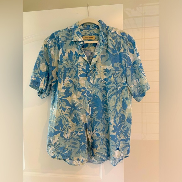 Other - Tommy Bahama Hawaiian shirt blue